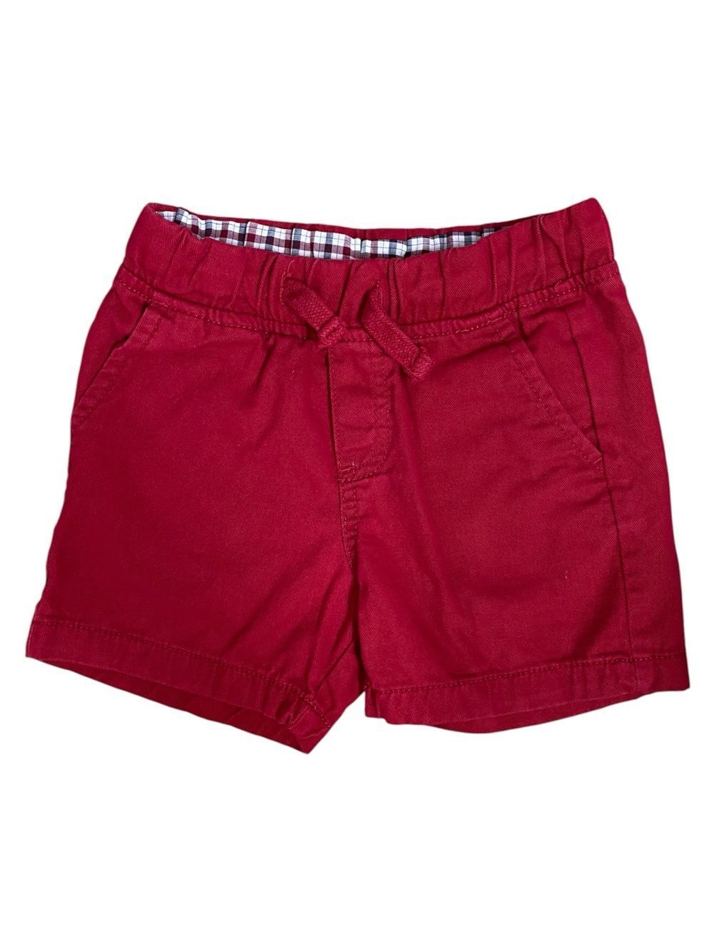 Ben Sherman Toddler Red Pull-On Chino Shorts Size 24M Unisex